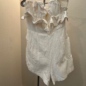 Polly Strapless Romper